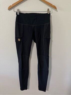 Fjall Raven Abisko Trekking Tights Black Pockets Gorpcore Outdoor Hiking X-Small